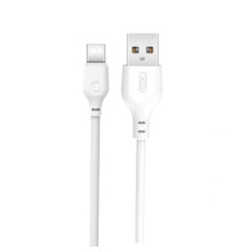 Кабель USB XO NB103 Type-C Quick Charge 2.1A white TPS-2710000197270