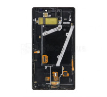 Дисплей (LCD) для Nokia 930 з тачскріном та рамкою black Original Quality TPS-2710000121930