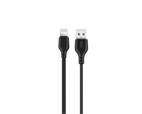 Кабель USB XO NB103 Lightning Quick Charge 2.1A 2м black TPS-2710000197386