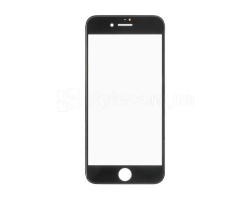 Скло для переклеювання для Apple iPhone 8 black Original Quality TPS-2710000140313