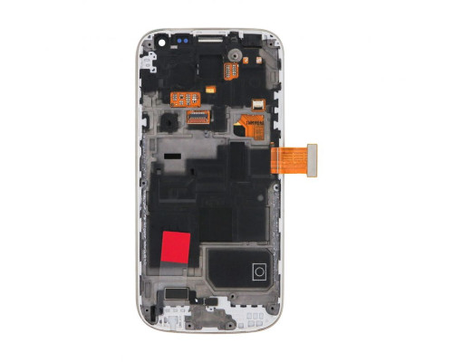 Дисплей (LCD) для Samsung Galaxy S4 Mini I9190 з тачскріном та рамкою blue (TFT) Original Quality TPS-2701786300008