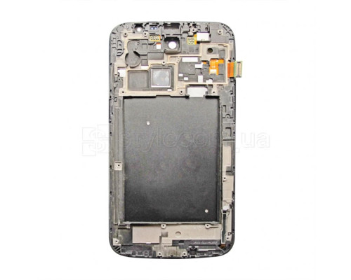 Дисплей (LCD) для Samsung i9200 з тачскріном та рамкою black (TFT) China Original TPS-2702085500007