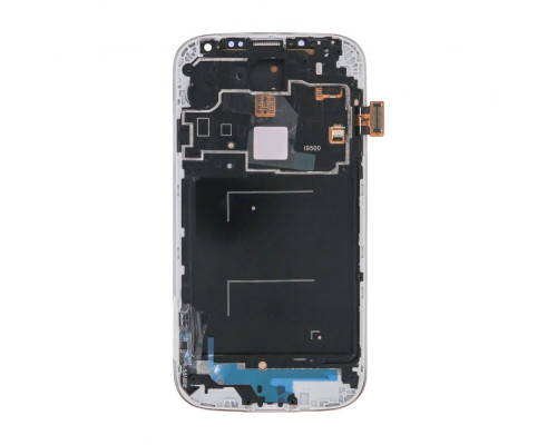 Дисплей (LCD) для Samsung Galaxy S4 I9500 з тачскріном та рамкою white (TFT) Original Quality TPS-2701638600003