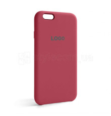 Чохол Original Silicone для Apple iPhone 6, 6s rose red (37)