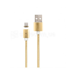 Кабель USB DM-M15 Lightning Magnetic gold TPS-2710000159261