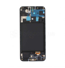 Дисплей (LCD) для Samsung Galaxy A20/A205 (2019) з тачскріном та рамкою black Service Original (PN:GH82-19571A) TPS-2710000185550