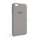 Чохол Original Silicone для Apple iPhone 6, 6s grey mocco (23)