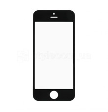 Скло для переклеювання для Apple iPhone 5 з рамкою та OCA-плівкою black Original Quality TPS-2710000160113