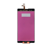 Дисплей (LCD) для Sony Xperia T2 Ultra D5322 з тачскріном black Original Quality TPS-2701816100004