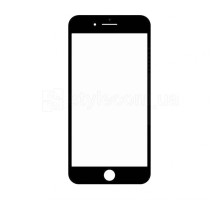 Скло для переклеювання для Apple iPhone 7 Plus з рамкою та OCA-плівкою black Original Quality TPS-2710000160250