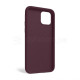 Чохол Full Silicone Case для Apple iPhone 11 Pro maroon (42) TPS-2710000202943