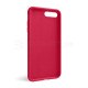 Чохол Full Silicone Case для Apple iPhone 7 Plus, 8 Plus rose red (37) TPS-2710000202455