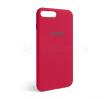 Чохол Full Silicone Case для Apple iPhone 7 Plus, 8 Plus rose red (37) TPS-2710000202455