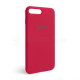 Чохол Full Silicone Case для Apple iPhone 7 Plus, 8 Plus rose red (37) TPS-2710000202455