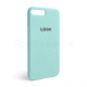 Чохол Full Silicone Case для Apple iPhone 7 Plus, 8 Plus sea blue (21) TPS-2710000202462