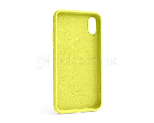 Чохол Full Silicone Case для Apple iPhone X, Xs flash lime (41) TPS-2710000202493