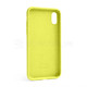 Чохол Full Silicone Case для Apple iPhone X, Xs flash lime (41) TPS-2710000202493