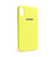 Чохол Full Silicone Case для Apple iPhone X, Xs flash lime (41) TPS-2710000202493 2710000202493