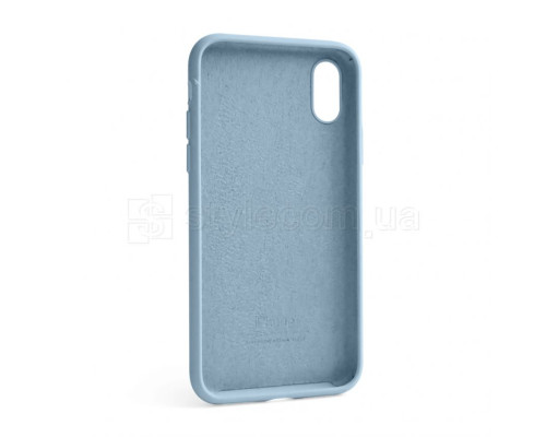 Чохол Full Silicone Case для Apple iPhone X, Xs light blue (05) TPS-2710000202509