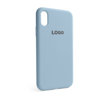 Чохол Full Silicone Case для Apple iPhone X, Xs light blue (05) TPS-2710000202509