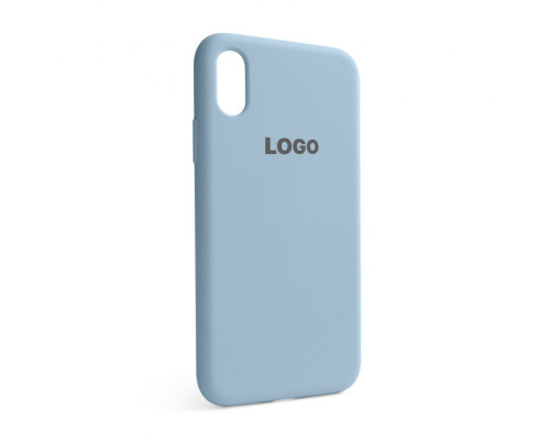 Чохол Full Silicone Case для Apple iPhone X, Xs light blue (05) TPS-2710000202509