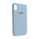 Чохол Full Silicone Case для Apple iPhone X, Xs light blue (05) TPS-2710000202509