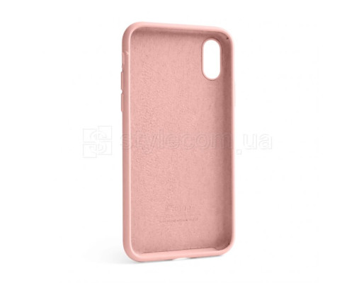 Чохол Full Silicone Case для Apple iPhone X, Xs light pink (12) TPS-2710000202516