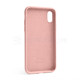 Чохол Full Silicone Case для Apple iPhone X, Xs light pink (12) TPS-2710000202516