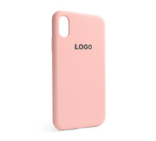 Чохол Full Silicone Case для Apple iPhone X, Xs light pink (12) TPS-2710000202516