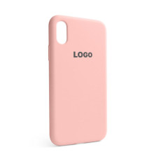 Чохол Full Silicone Case для Apple iPhone X, Xs light pink (12) TPS-2710000202516 2710000202516