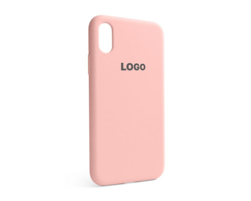 Чохол Full Silicone Case для Apple iPhone X, Xs light pink (12) TPS-2710000202516