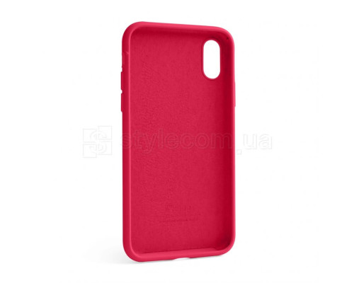 Чохол Full Silicone Case для Apple iPhone X, Xs rose red (37) TPS-2710000202547