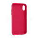 Чохол Full Silicone Case для Apple iPhone X, Xs rose red (37) TPS-2710000202547