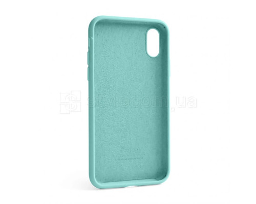 Чохол Full Silicone Case для Apple iPhone X, Xs sea blue (21) TPS-2710000202554