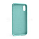 Чохол Full Silicone Case для Apple iPhone X, Xs sea blue (21) TPS-2710000202554