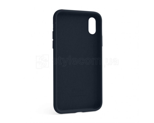 Чохол Full Silicone Case для Apple iPhone X, Xs dark blue (08) TPS-2710000202653