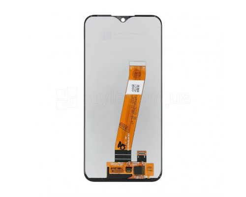 Дисплей (LCD) для Samsung Galaxy A01/A015 (2019) з тачскріном та вузьким конектором black Service Original (PN:GH81-18209A) TPS-2710000196808