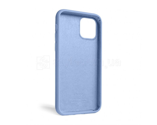 Чохол Full Silicone Case для Apple iPhone 11 cornflower (53) TPS-2710000202684