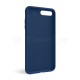 Чохол Full Silicone Case для Apple iPhone 7 Plus, 8 Plus blue cobalt (36) TPS-2710000202325