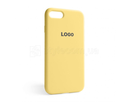 Чохол Full Silicone Case для Apple iPhone 7, 8, SE 2020 yellow (04)