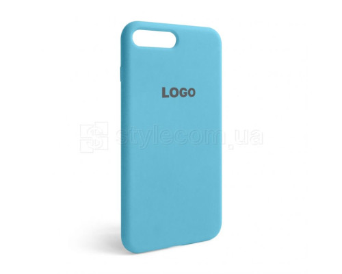 Чохол Full Silicone Case для Apple iPhone 7 Plus, 8 Plus cornflower (53)