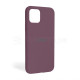 Чохол Full Silicone Case для Apple iPhone 11 maroon (42)