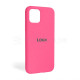 Чохол Full Silicone Case для Apple iPhone 11 shiny pink (38) TPS-2710000202806