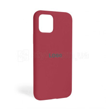 Чохол Full Silicone Case для Apple iPhone 11 rose red (37)