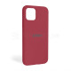 Чохол Full Silicone Case для Apple iPhone 11 rose red (37) TPS-2710000202790