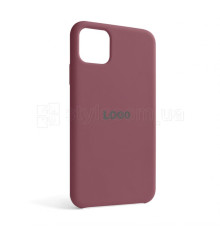 Чохол Full Silicone Case для Apple iPhone 11 Pro Max maroon (42)