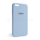Чохол Full Silicone Case для Apple iPhone 6, 6s light blue (05)