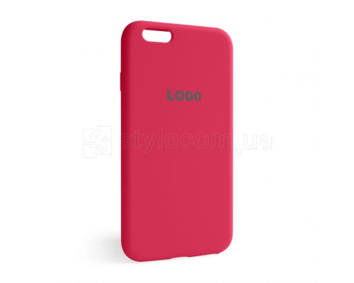 Чохол Full Silicone Case для Apple iPhone 6, 6s rose red (37)