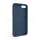 Чохол Full Silicone Case для Apple iPhone 7, 8, SE 2020 blue cobalt (36) TPS-2710000203254