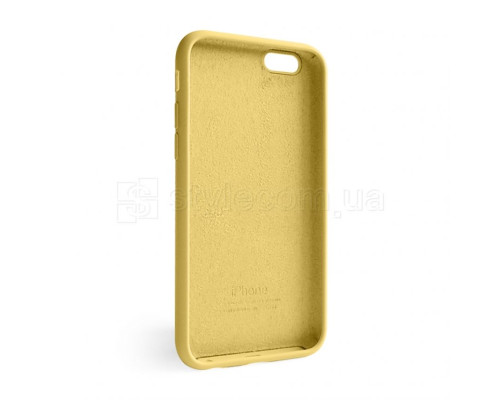 Чохол Full Silicone Case для Apple iPhone 6, 6s yellow (04) TPS-2710000203247